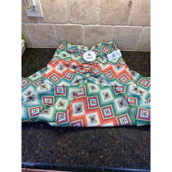 Autumn Adeigbo Non Beaded Soraya Skirt Woven Diamond Size 2 NWT - Picture 8 of 8